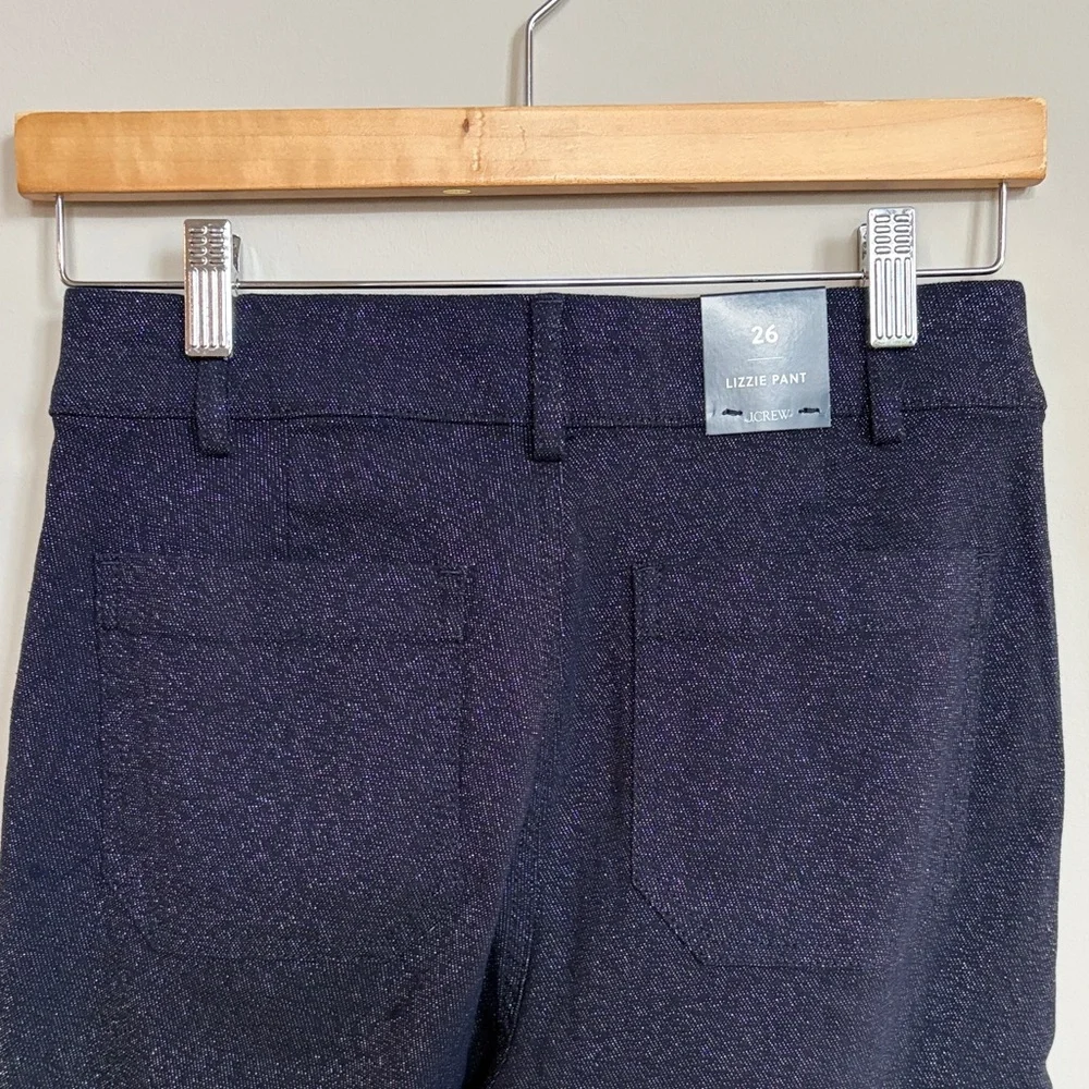 J. Crew‎ Lizzie Flare Jeans Sparkle